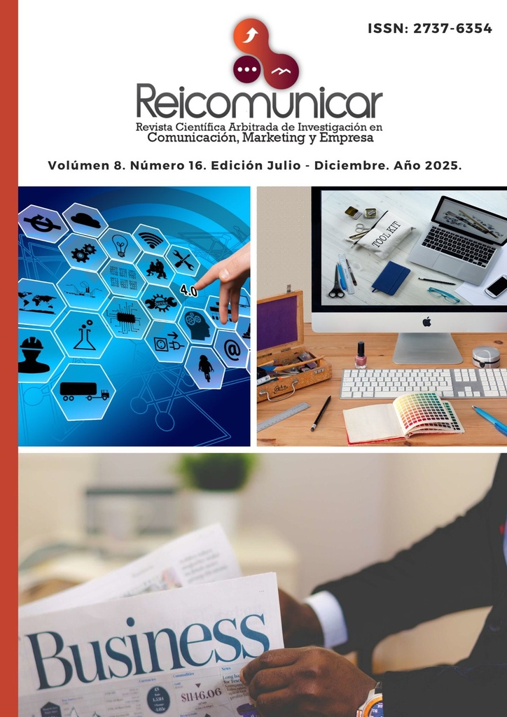 Revista Científica Arbitrada de Investigación en Comunicación, Marketing y Empresa Vol. 8 Núm. 16