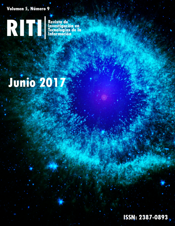 Revista de Investigación en Tecnologías de la Información (RITI) Vol. 5 Núm. 9