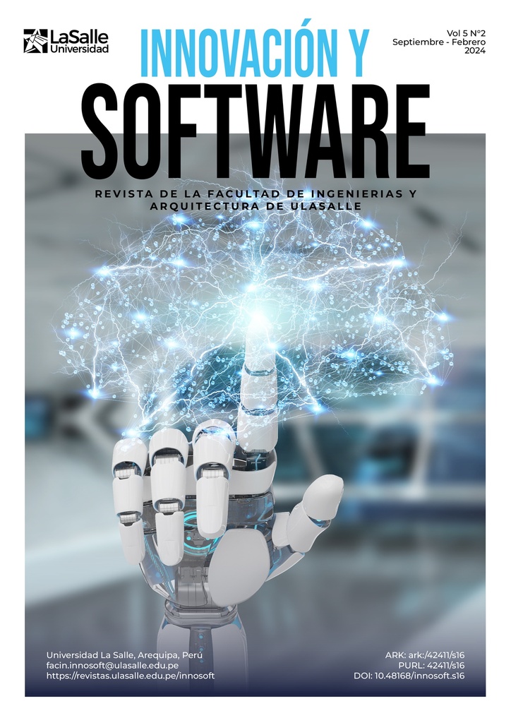 Revista Innovación y Software Vol 5 No 2