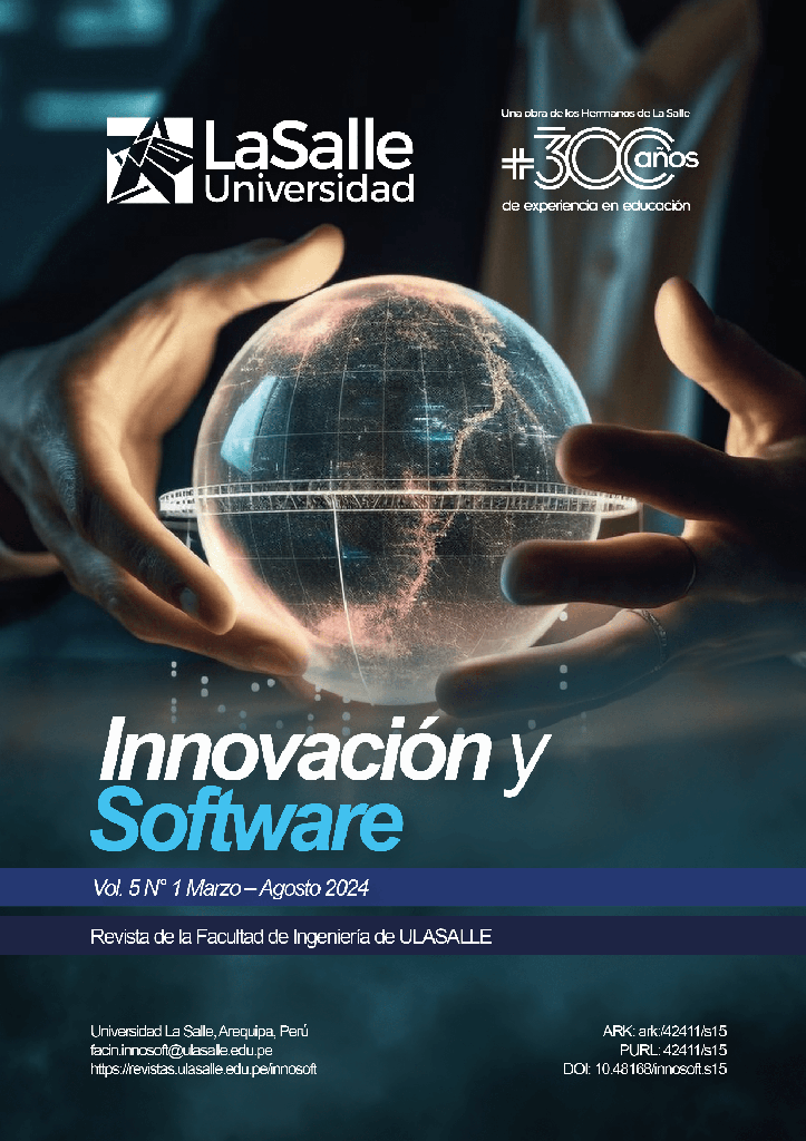 Revista Innovación y Software Vol 5 No 1