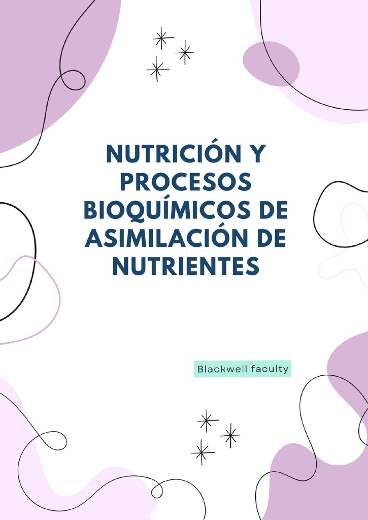 NUTRICIÓN Y PROCESOS BIOQUÍMICOS DE ASIMILACIÓN DE NUTRIENTES