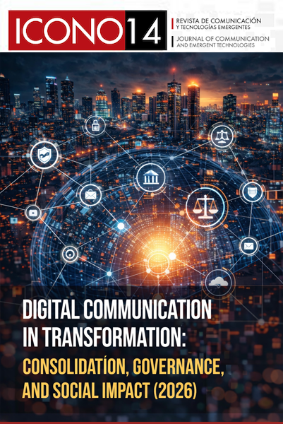 ICONO 14: Vol. 24 Núm. 1: Comunicación digital en transformación: consolidación, gobernanza e impacto social