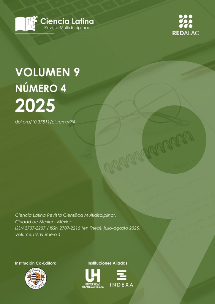 Ciencia Latina Revista Científica Multidisciplinar Vol. 9 Núm. 4