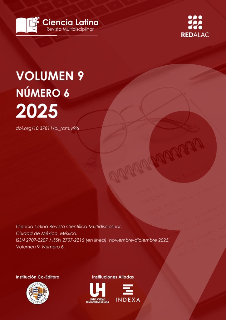 Ciencia Latina Revista Científica Multidisciplinar Vol. 9 Núm. 6
