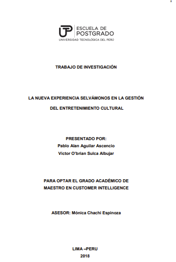 La nueva experiencia Selvámonos en la gestión del entretenimiento cultural