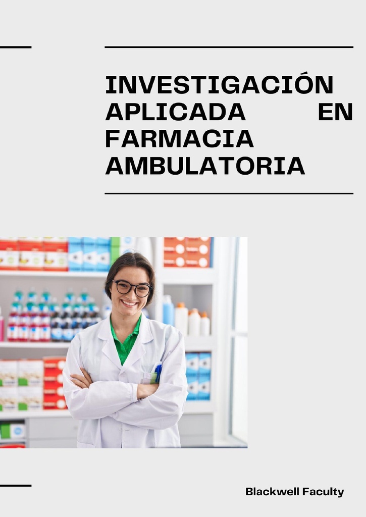INVESTIGACIÓN APLICADA EN FARMACIA AMBULATORIA