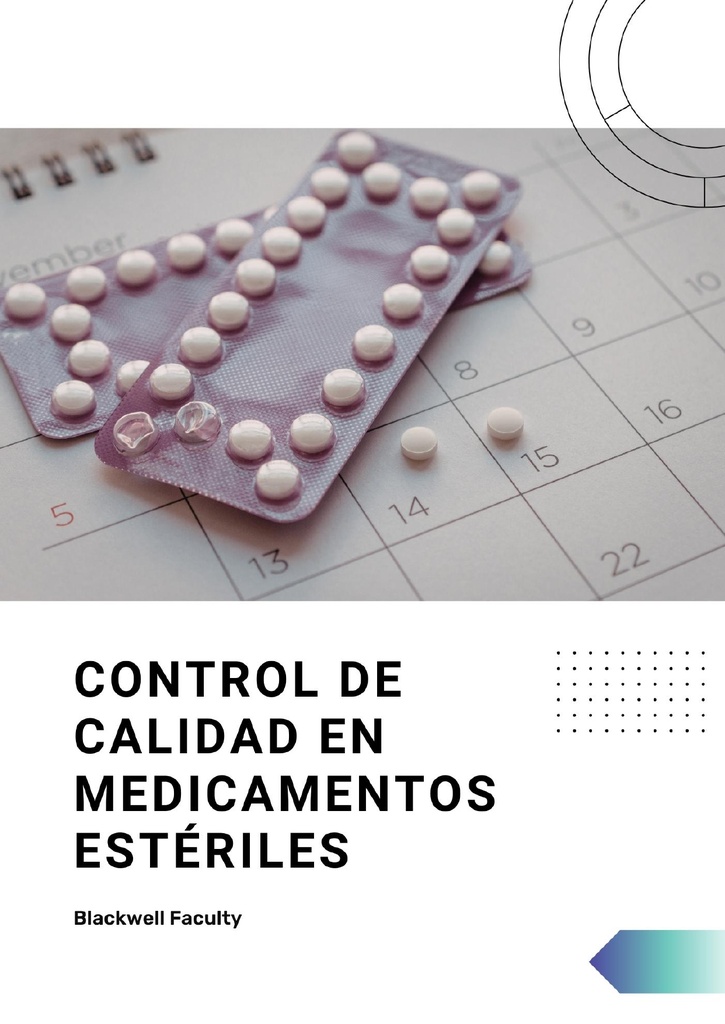 CONTROL DE CALIDAD EN MEDICAMENTOS ESTÉRILES
