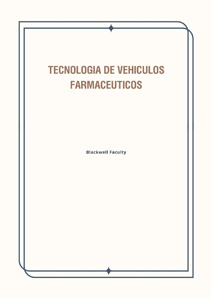 TECNOLOGIA DE VEHICULOS FARMACEUTICOS