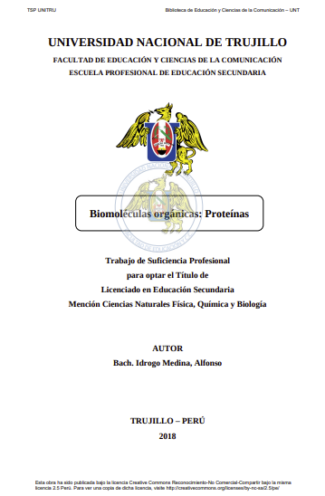 Biomoléculas orgánicas: Proteínas