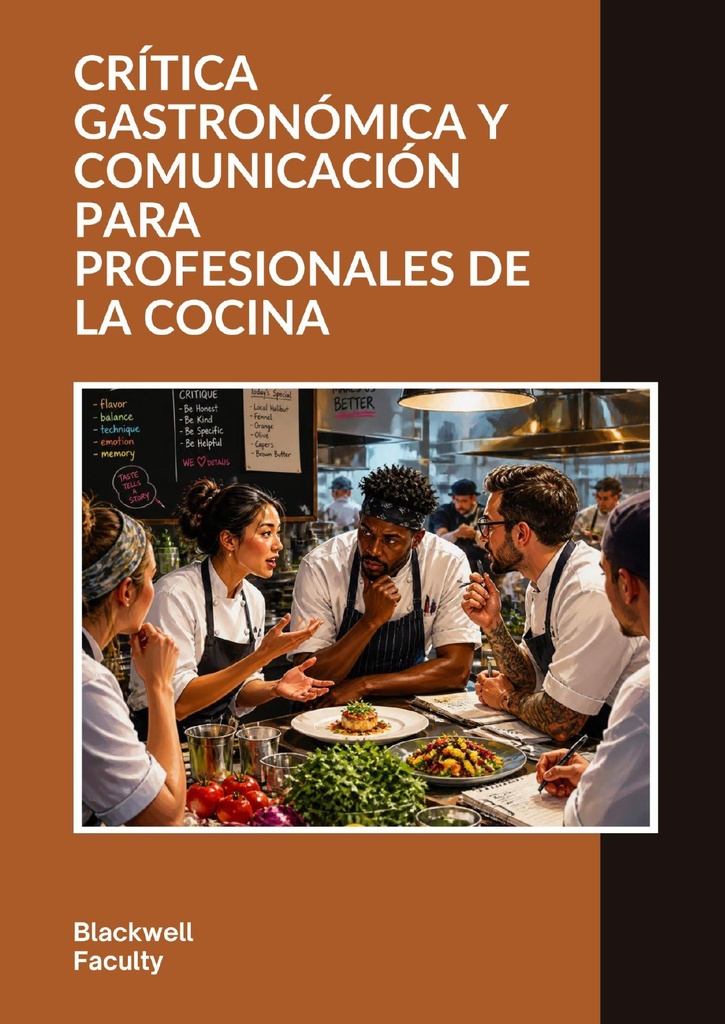 CRÍTICA GASTRONÓMICA Y COMUNICACIÓN PARA PROFESIONALES DE LA COCINA