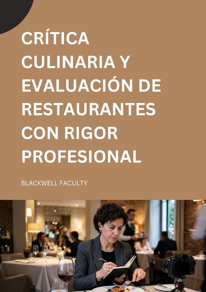 CRÍTICA CULINARIA Y EVALUACIÓN DE RESTAURANTES CON RIGOR PROFESIONAL