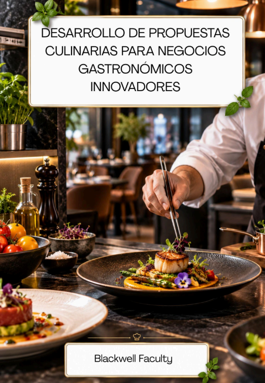 DESARROLLO DE PROPUESTAS CULINARIAS PARA NEGOCIOS GASTRONÓMICOS INNOVADORES