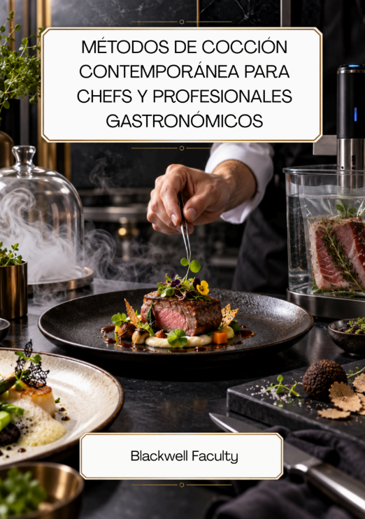 MÉTODOS DE COCCIÓN CONTEMPORÁNEA PARA CHEFS Y PROFESIONALES GASTRONÓMICOS