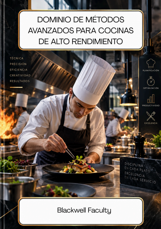 DOMINIO DE MÉTODOS AVANZADOS PARA COCINAS DE ALTO RENDIMIENTO