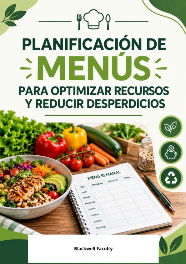 PLANIFICACIÓN DE MENÚS PARA OPTIMIZAR RECURSOS Y REDUCIR DESPERDICIOS