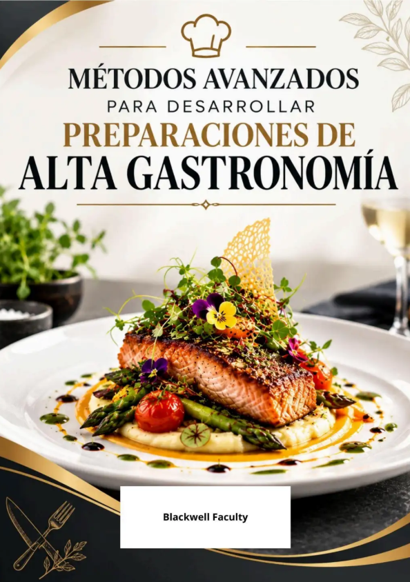 MÉTODOS AVANZADOS PARA DESARROLLAR PREPARACIONES DE ALTA GASTRONOMÍA
