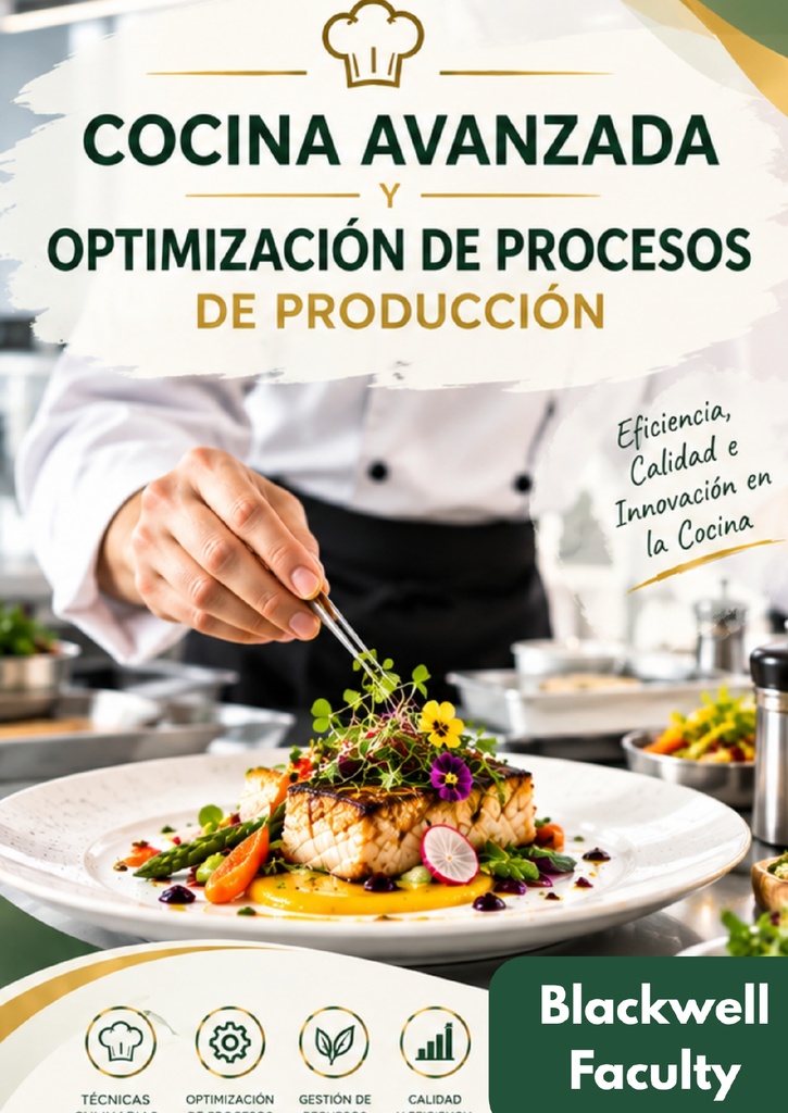 COCINA AVANZADA Y OPTIMIZACIÓN DE PROCESOS DE PRODUCCIÓN