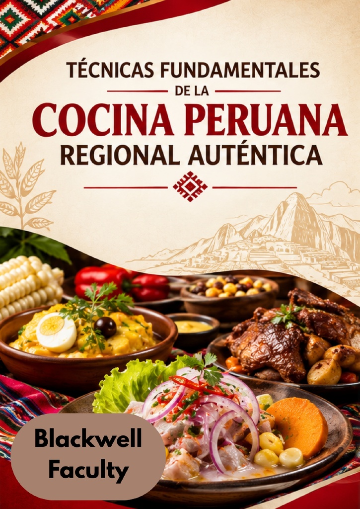 TÉCNICAS FUNDAMENTALES DE LA COCINA PERUANA REGIONAL AUTÉNTICA