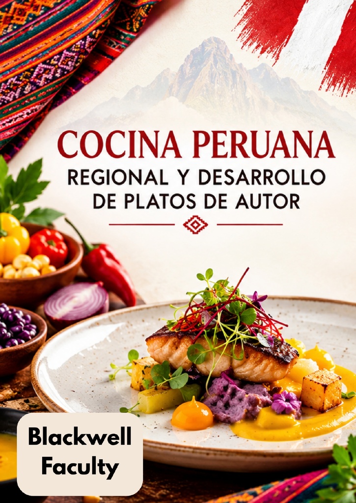 COCINA PERUANA REGIONAL Y DESARROLLO DE PLATOS DE AUTOR