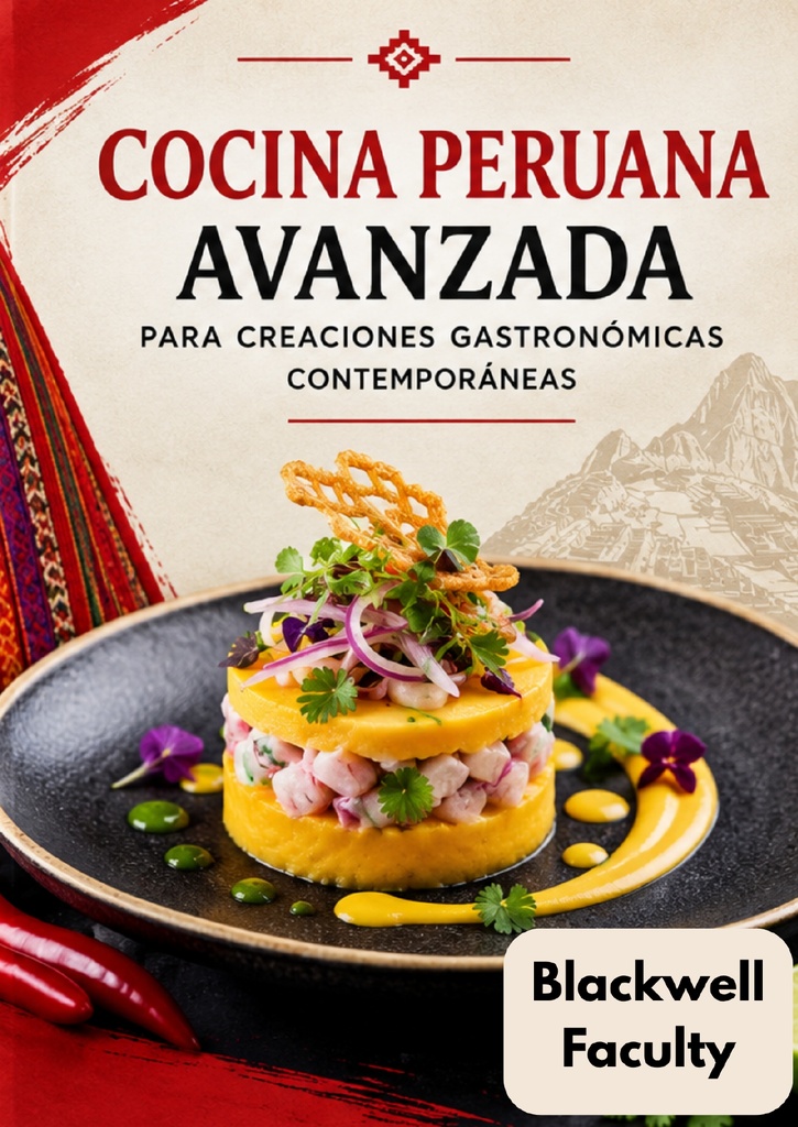 COCINA PERUANA AVANZADA PARA CREACIONES GASTRONÓMICAS CONTEMPORÁNEAS