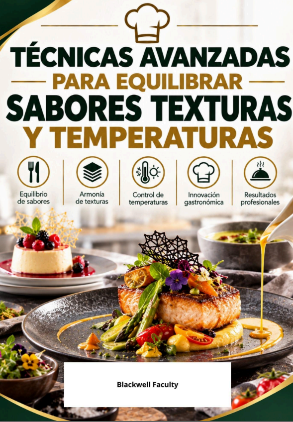 TÉCNICAS AVANZADAS PARA EQUILIBRAR SABORES TEXTURAS Y TEMPERATURAS