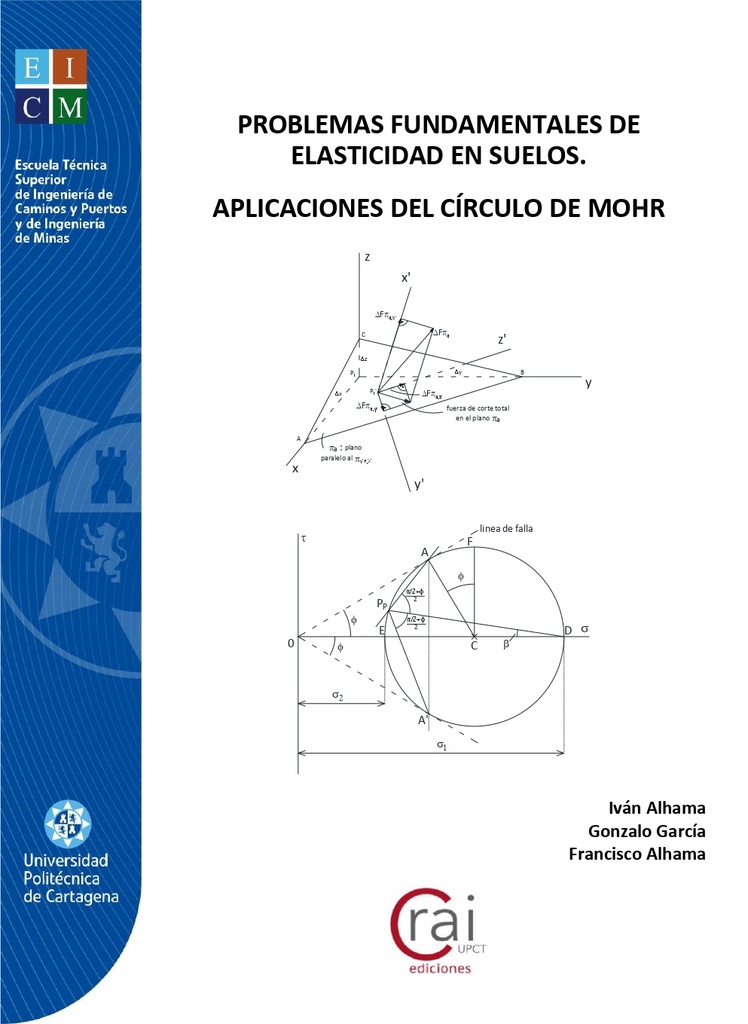 Problemas fundamentales de elasticidad en suelos. Aplicaciones del círculo de Mohr