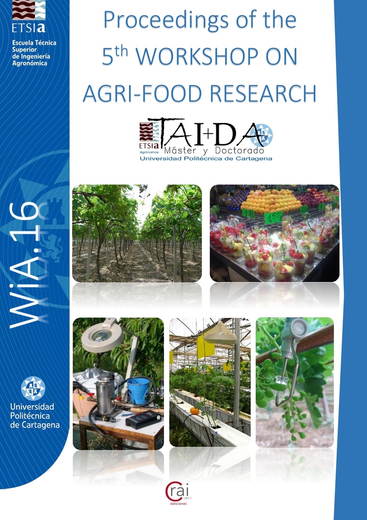 Proceedings of the 5th Workshop on agri-food research. WiA.16