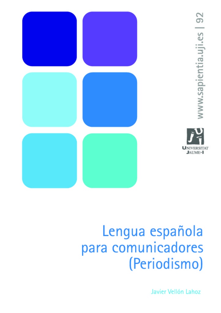 Lengua española para comunicadores (Periodismo)