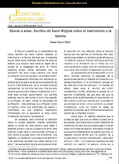 Educar a amar. Escritos de Karol Wojtyla sobre el matrimonio y la familia