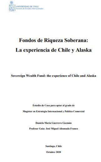 Fondos de Riqueza Soberana: la experiencia de Chile y Alaska