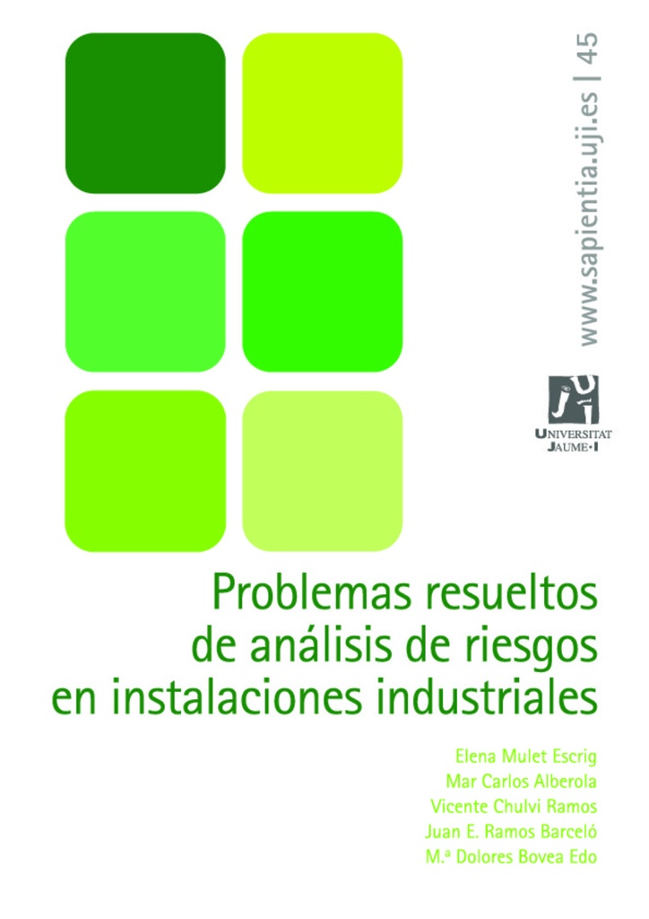 Problemas resueltos de análisis de riesgos en instalaciones