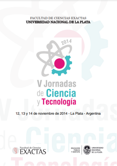 Libro de resúmenes de las V Jornadas de Ciencia y Tecnología de la Facultad de Ciencias Exactas