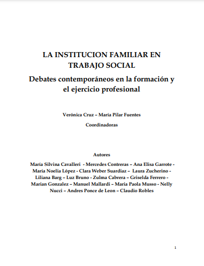 La institución familiar en trabajo social