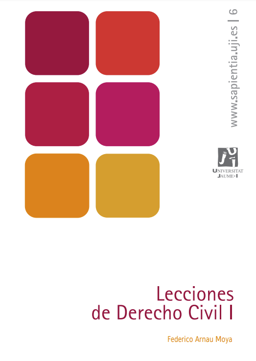 Lecciones de Derecho Civil I