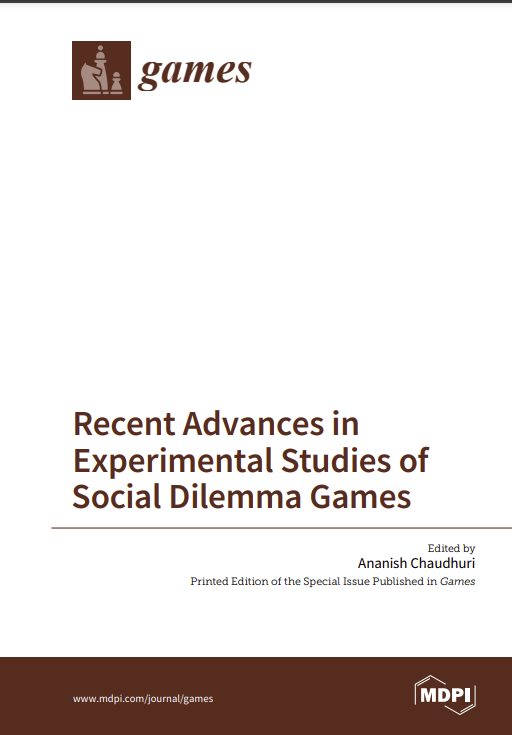 Recent Advances in Experimental Studies of Social Dilemma Games