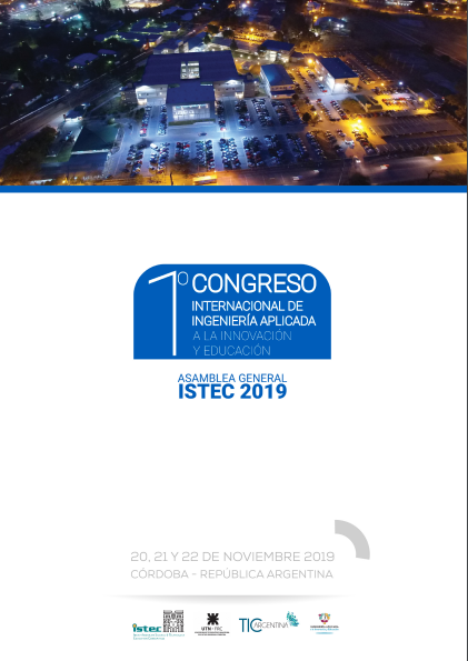 Actas del I Congreso Internacional de Ingeniería Aplicada a la Innovación y Educación