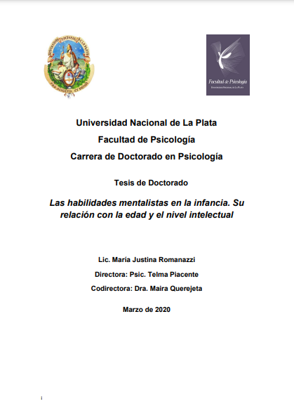 Las habilidades mentalistas en la infancia