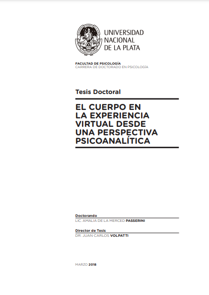 El cuerpo en la experiencia virtual desde una perspectiva psicoanalítica