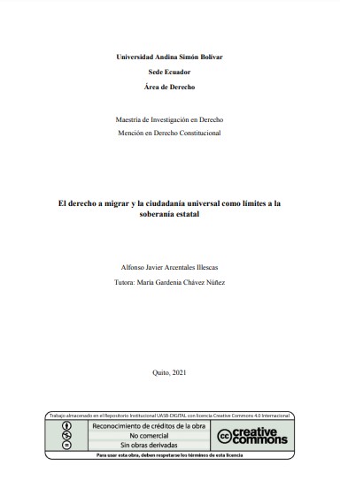 El derecho a migrar y la ciudadanía universal como límites a la soberanía estatal