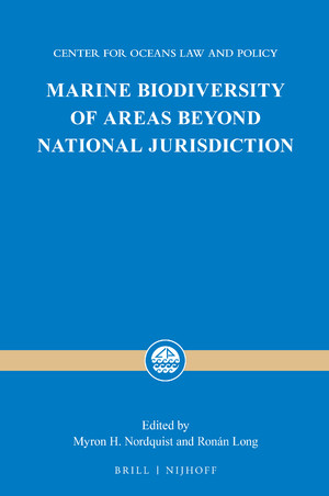 Marine Biodiversity of Areas beyond National Jurisdiction