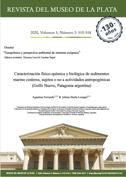 Caracterización físico-química y biológica de sedimentos marino costeros