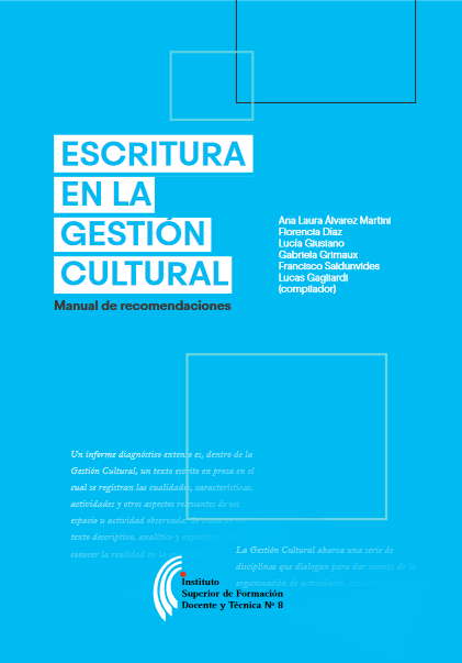 Escrituras en la gestión cultural