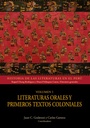 Literaturas orales y primeros textos coloniales