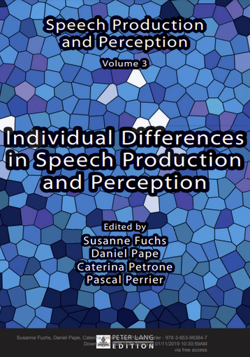 Individual Differences in Speech Production and Perception