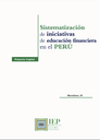 Sistematización de iniciativas de educación financiera en el Perú