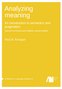 Analyzing Meaning - Second corrected and slightly revised edition