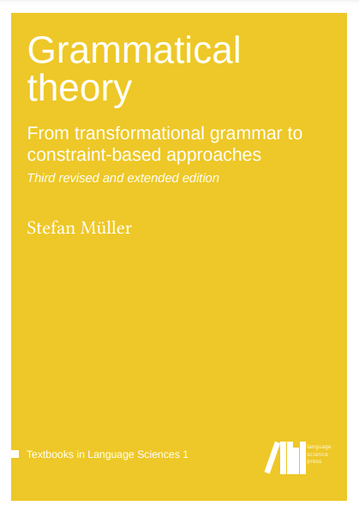 Grammatical theory, 3rd revised edition