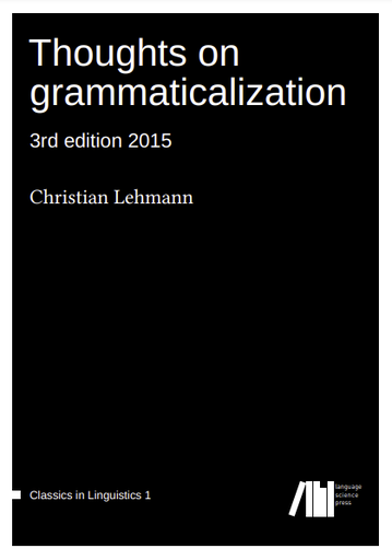 Thoughts on grammaticalization