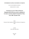 Evaluación de un nuevo Índice de Riesgo de Malignidad (IRM H2M) para predecir malignidad de los tumores anexiales.