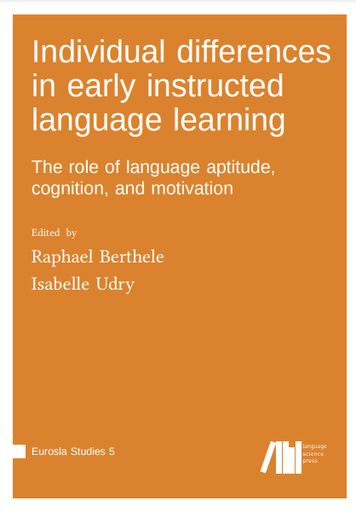 Individual differences in early instructed language learning